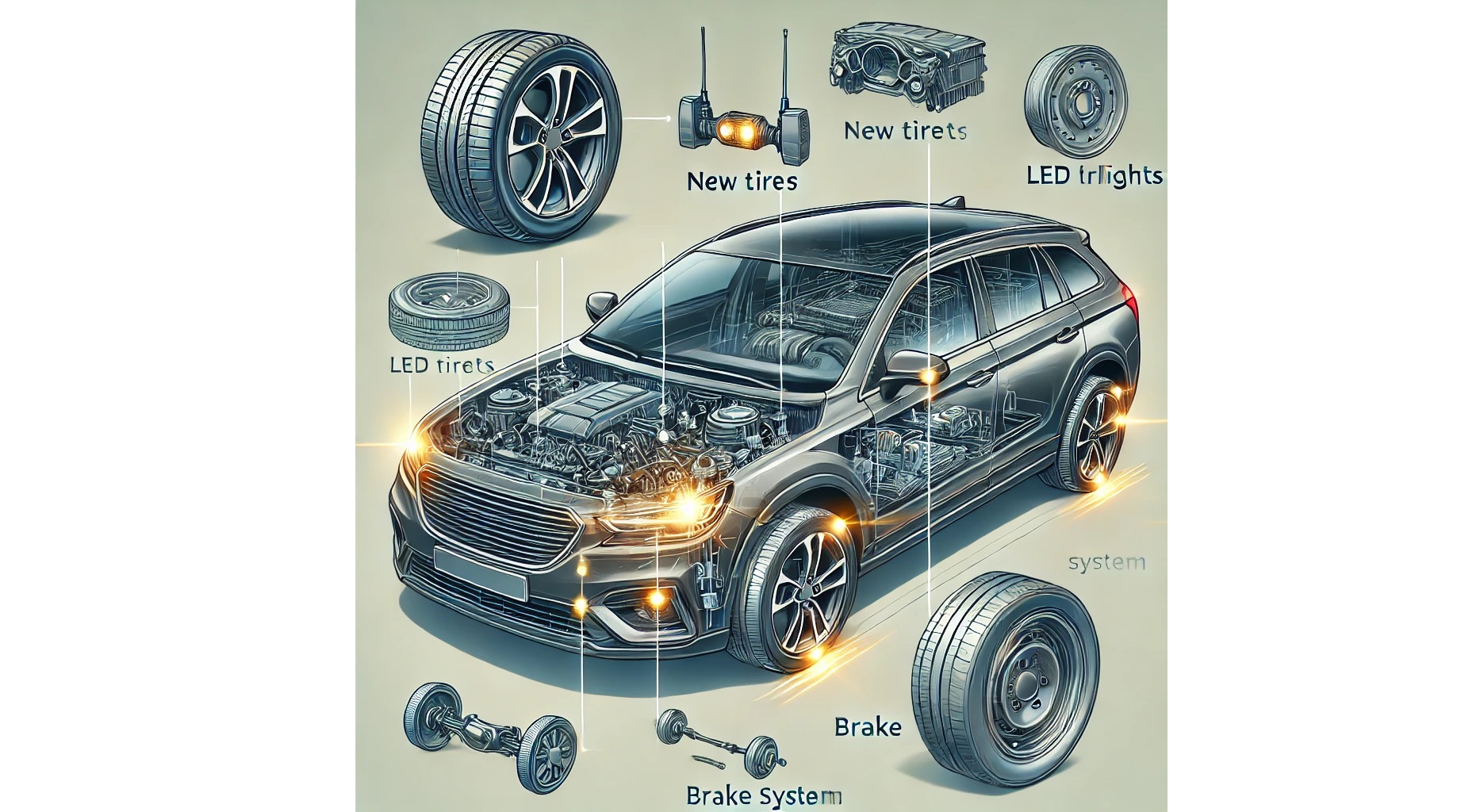 Motorlu taşıtlarda kullanılan "Yeni Dış Lastikler" ve "LED Farlar" "Araç Parçaları İthalat Denetimi Tebliği" Kapsamında Denetime tabi tutulacak.